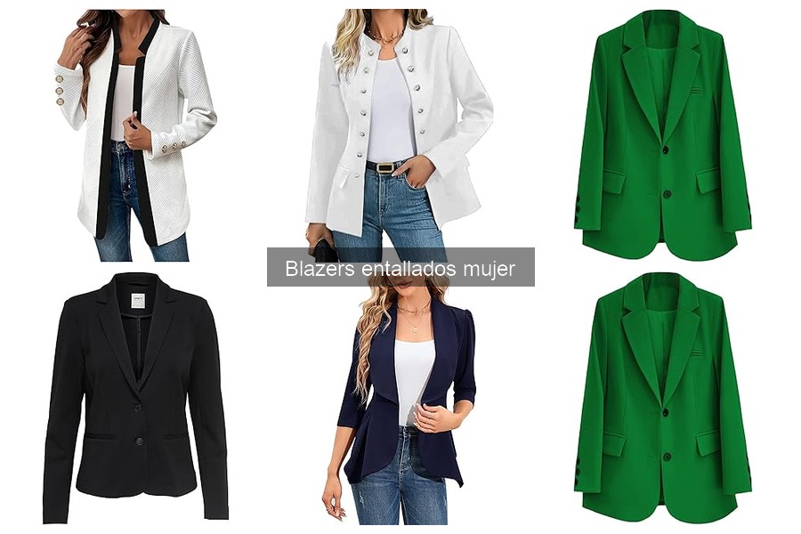 Ofertas Imperdibles en Blazers Entallados para Mujer