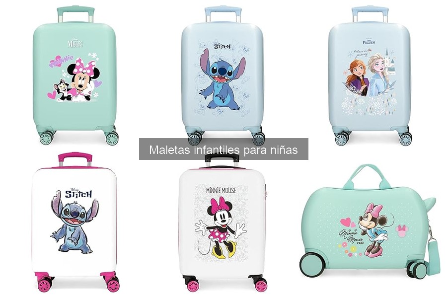 Ofertas y precios de maletas infantiles para niñas