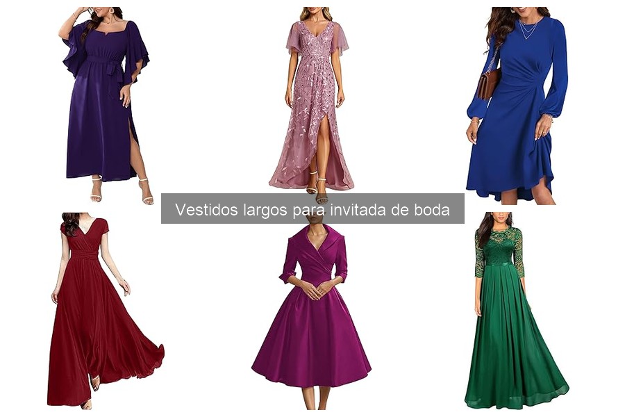 Opciones de vestidos largos para bodas temáticas