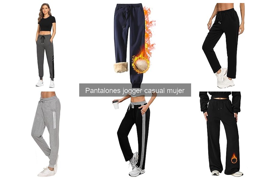 Opciones Sostenibles de Pantalones Jogger Casual para Mujer
