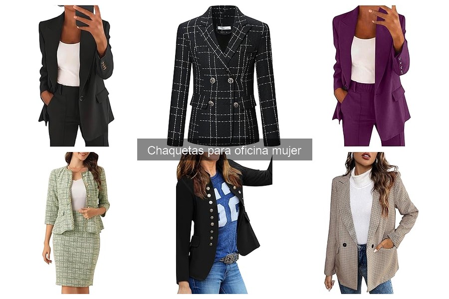 Opiniones de Chaquetas para Oficina de Marcas Reconocidas