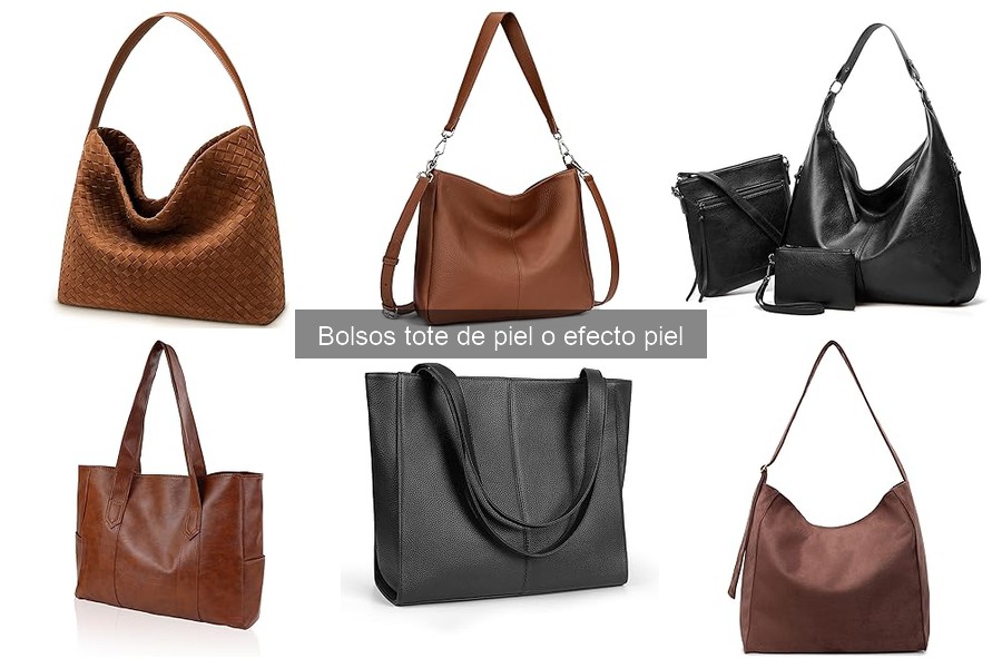 Opiniones sobre los mejores bolsos tote de piel en 2023