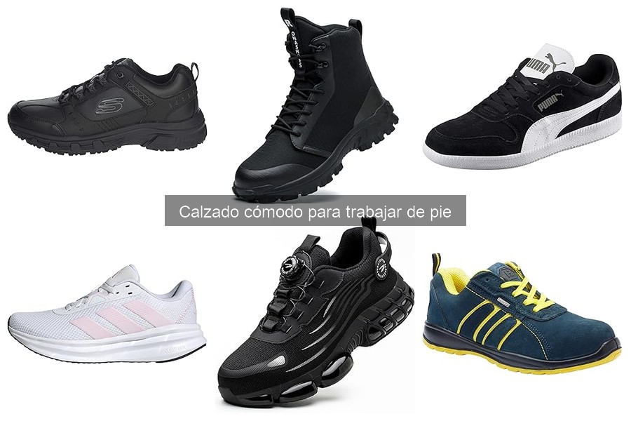 Opiniones sobre los zapatos cómodos para trabajar de pie