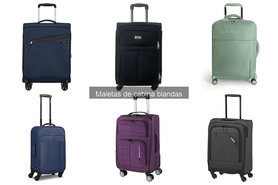 ** Opiniones sobre maletas de cabina blandas populares