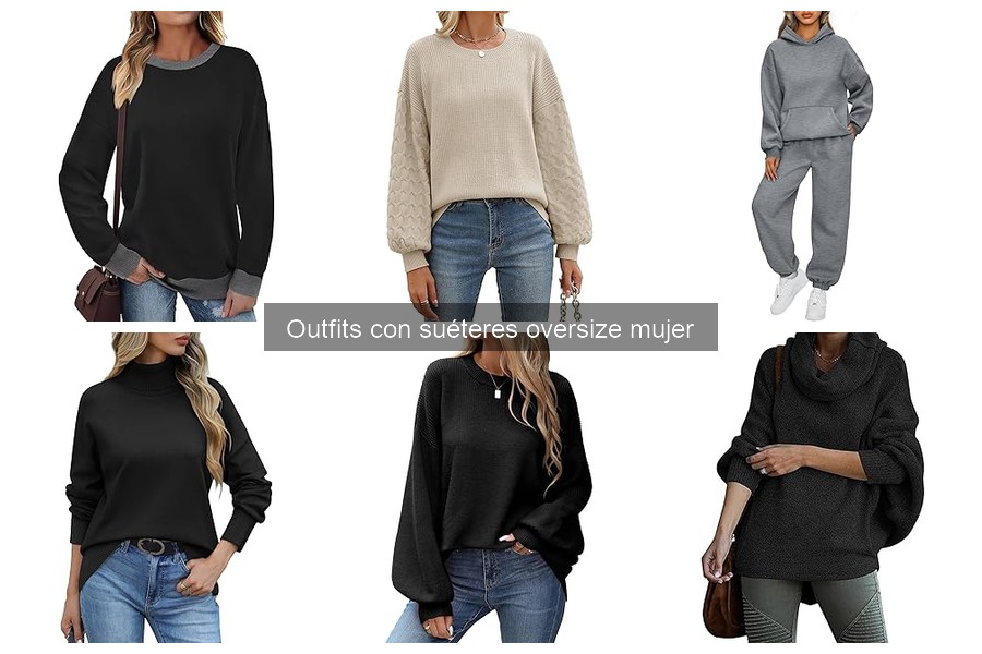 Opiniones sobre Suéteres Oversize para Mujer de Marcas Populares