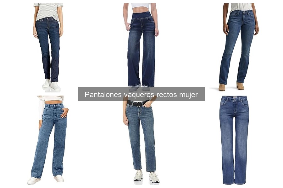 Opiniones sobre tendencias en pantalones vaqueros rectos mujer