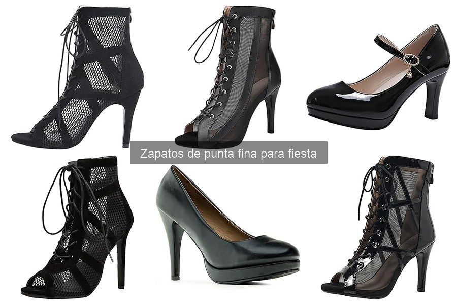 Opiniones sobre zapatos de punta fina Heels para fiesta