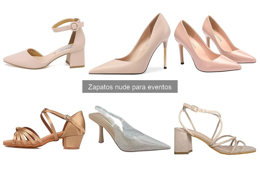 Opiniones sobre zapatos nude de marca X para eventos