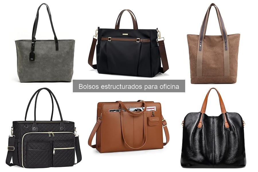 Organiza tu bolso estructurado para el trabajo fácilmente