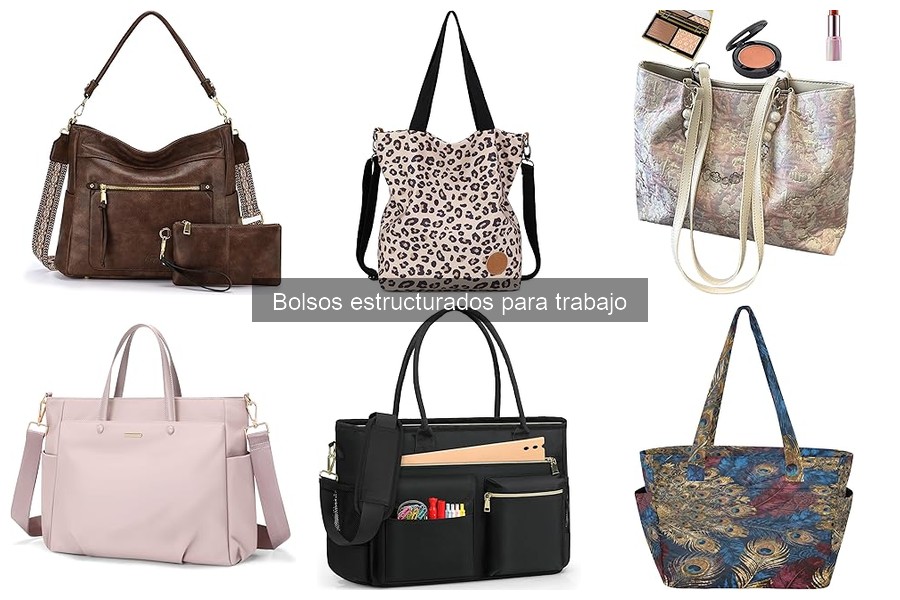 Organiza tu bolso estructurado para trabajar de manera eficiente