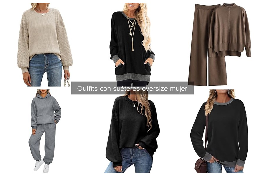 Outfits con Suéteres Oversize: Estilo Body Positive