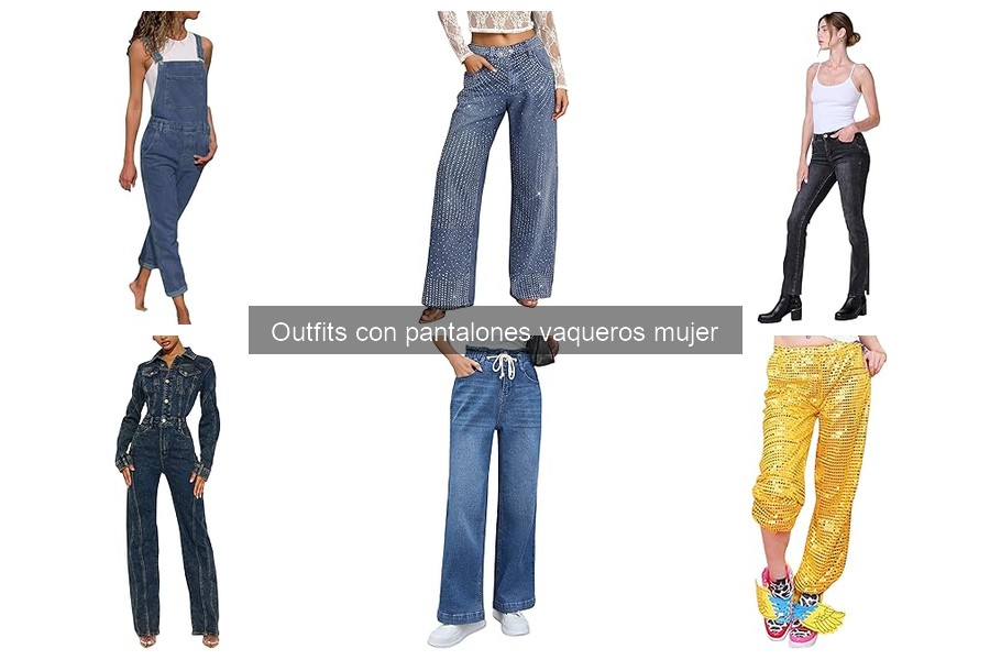 Outfits ideales con pantalones vaqueros para el trabajo