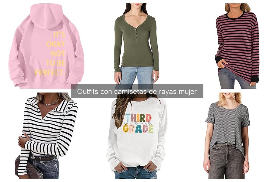 Outfits inspiradores con camisetas de rayas para mujer