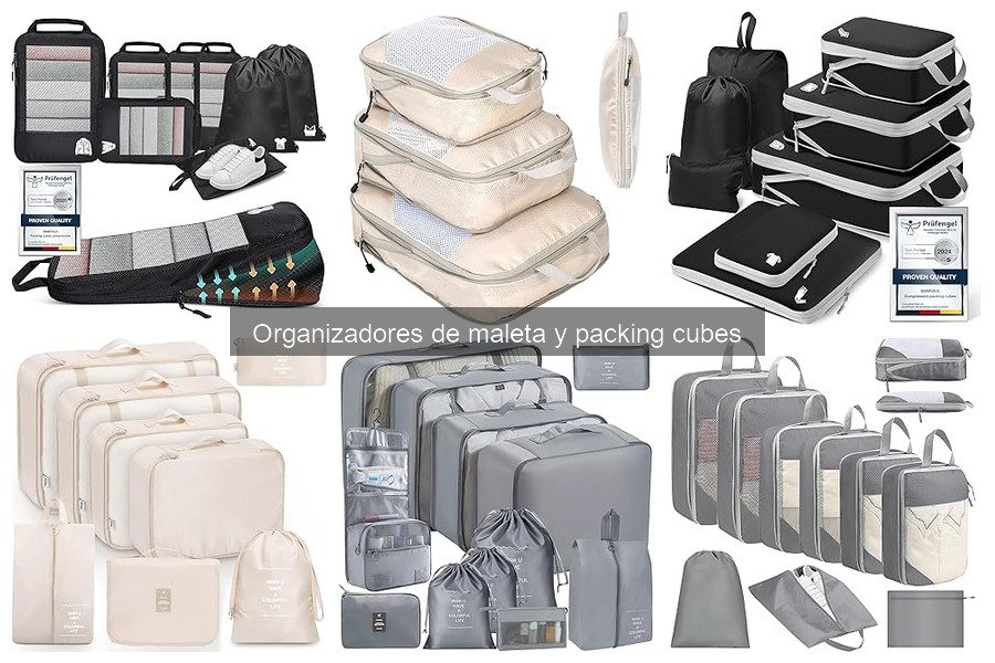 Packing Cubes: Mejora tu Organización de Equipaje