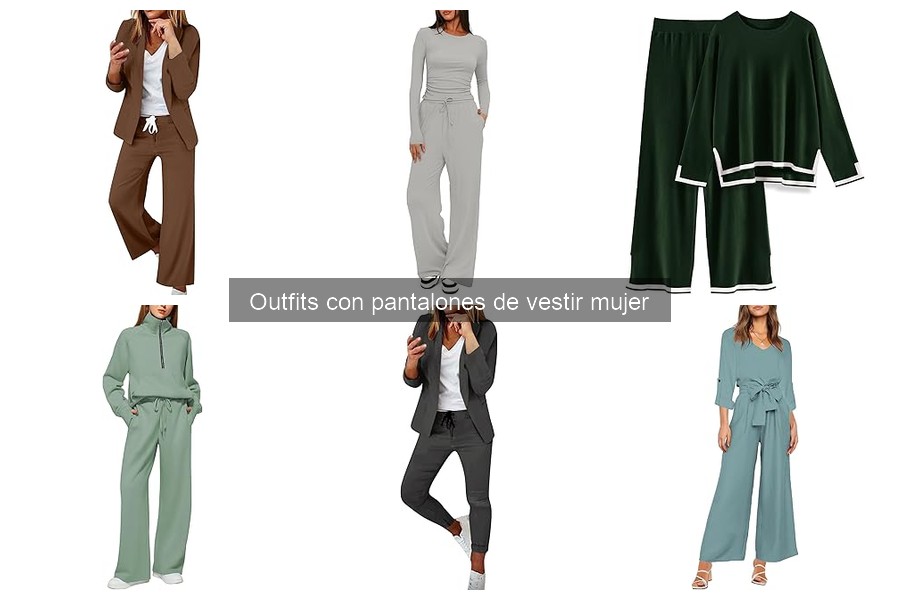 Pantalones de vestir para mujer según tipo de cuerpo