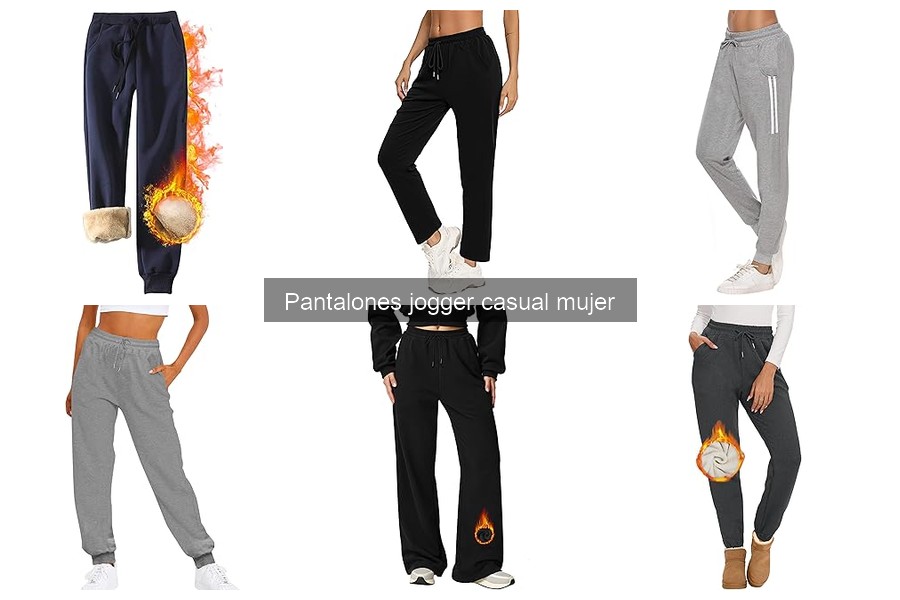 Pantalones jogger casual para mujer: estilos y patrones