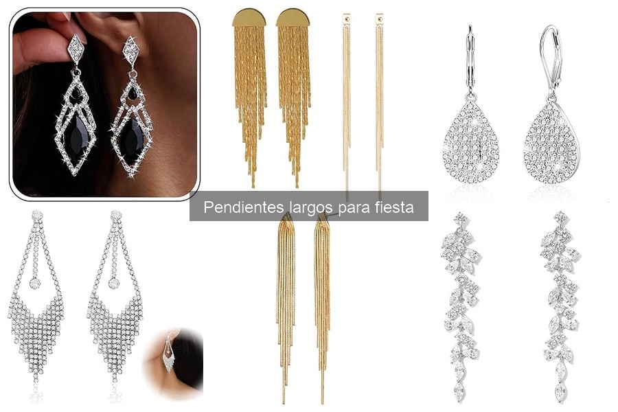 Pendientes largos para fiesta: tendencias por temporada