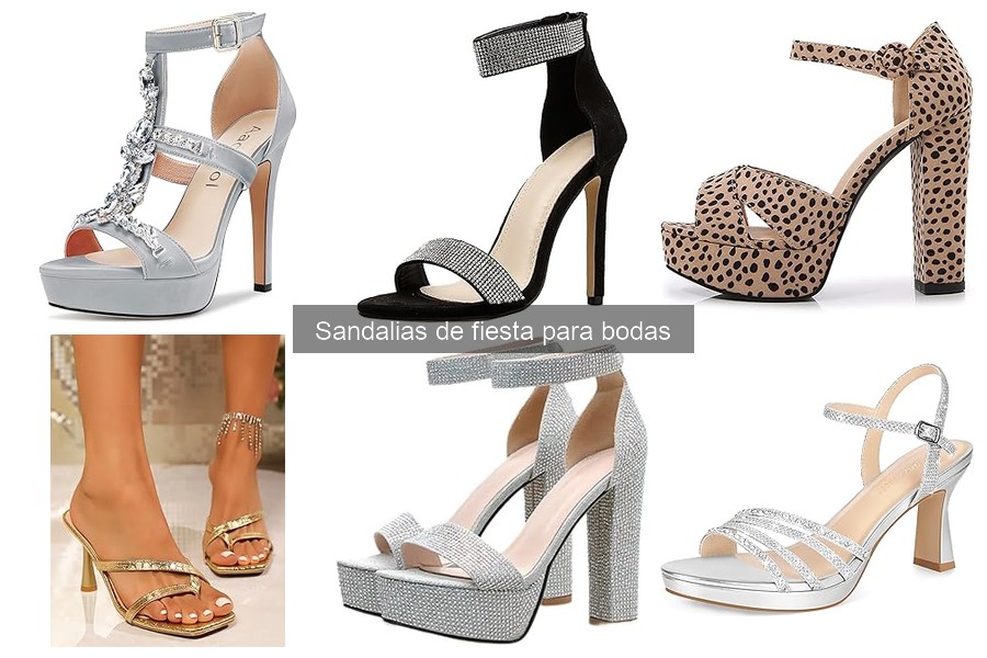 Personaliza tus sandalias de fiesta para bodas con estilo