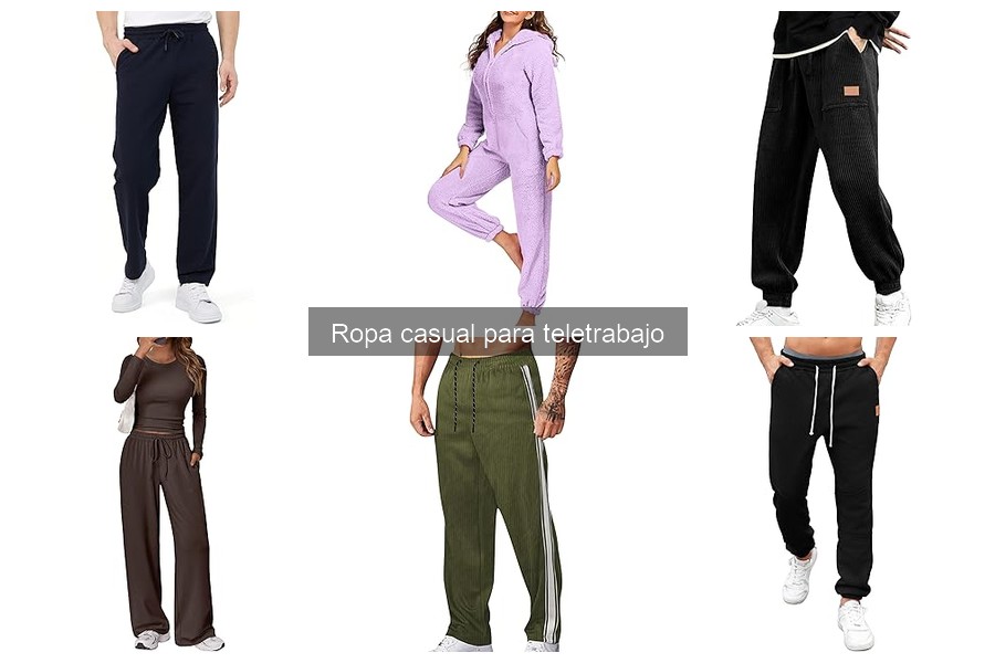 ** Precio promedio de ropa casual para teletrabajo