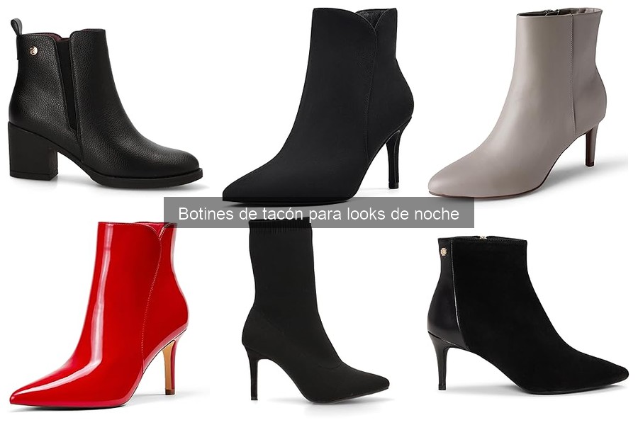 Precio y Tiendas de Botines de Tacón para Noche