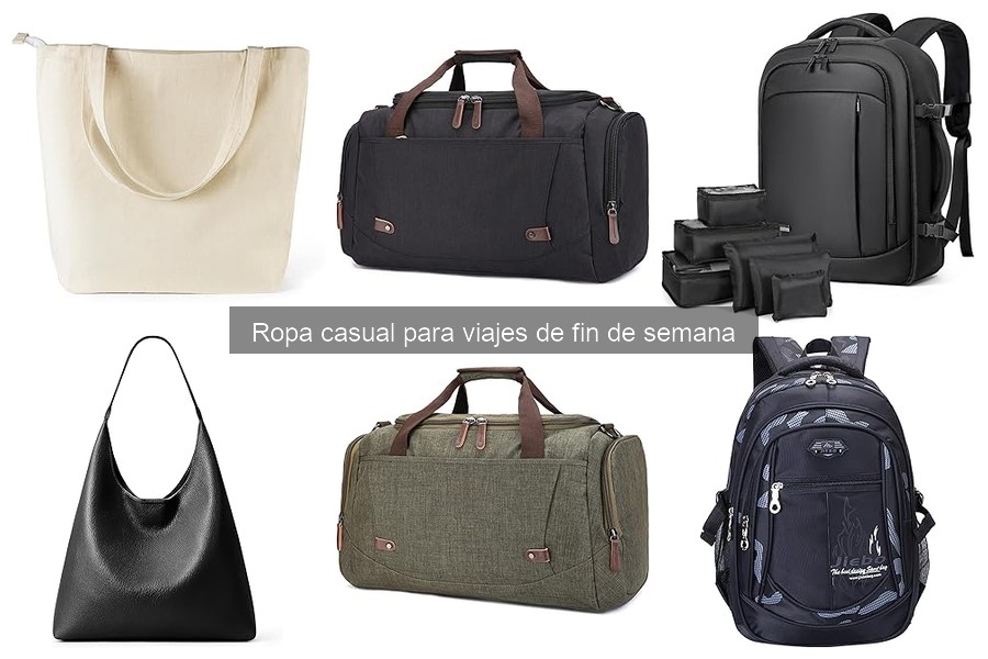 Precios de ropa casual para viajes de fin de semana