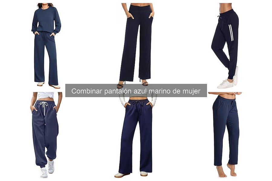 Preguntas Frecuentes sobre el Pantalón Azul Marino de Mujer
