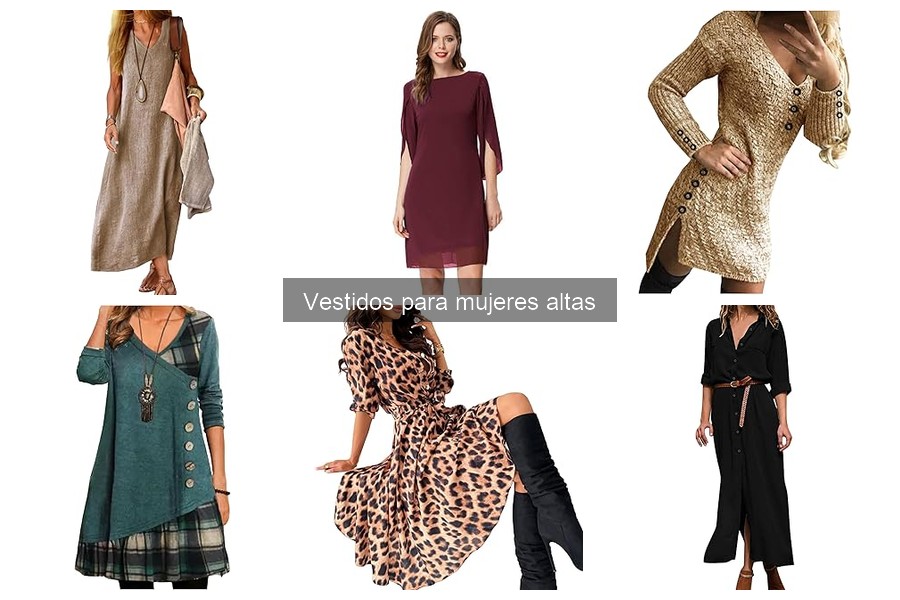 Preguntas Frecuentes sobre Vestidos para Mujeres Altas