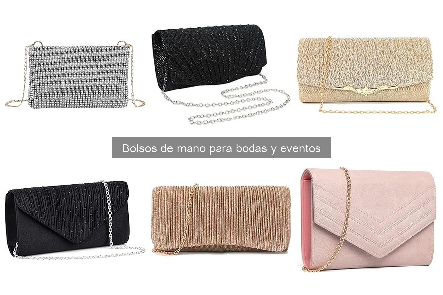 Presupuesto promedio para bolsos de mano en bodas