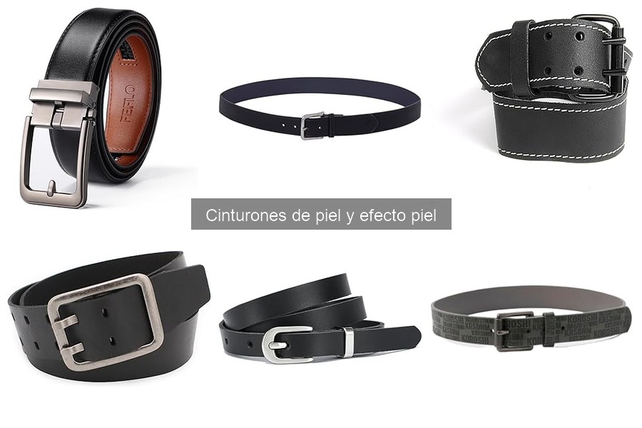 Problemas comunes al usar cinturones de piel: Soluciones