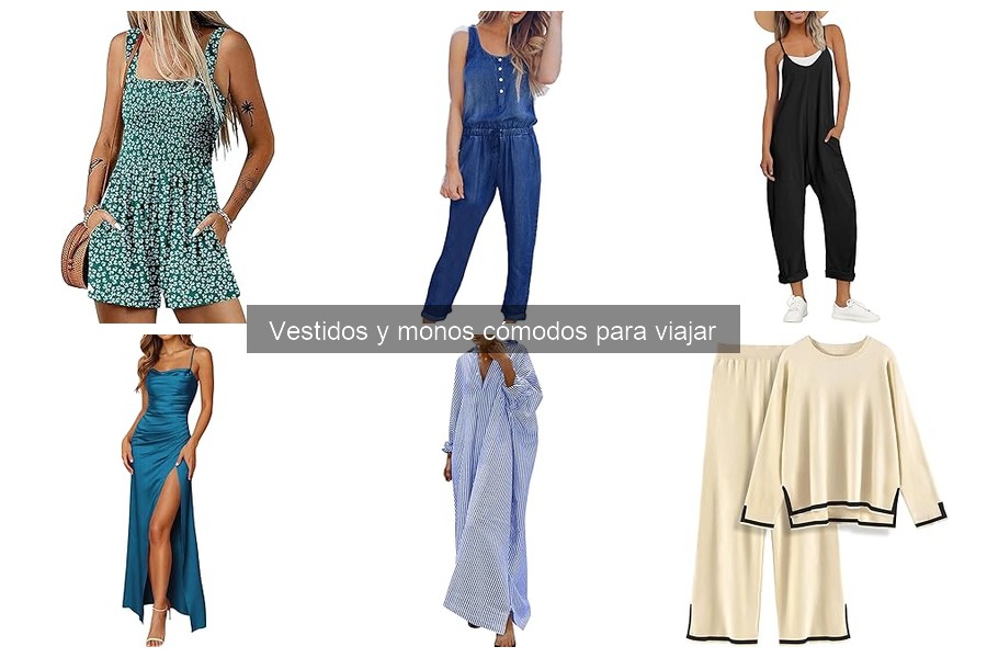 Problemas comunes al usar vestidos y monos de viaje