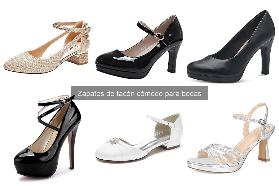 Problemas comunes al usar zapatos de tacón en bodas
