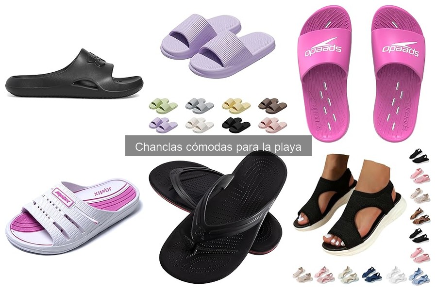 Problemas comunes con chanclas para la playa y soluciones