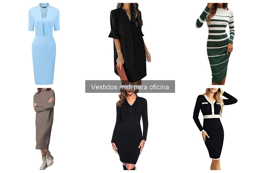 Problemas comunes de vestidos midi para oficina y soluciones