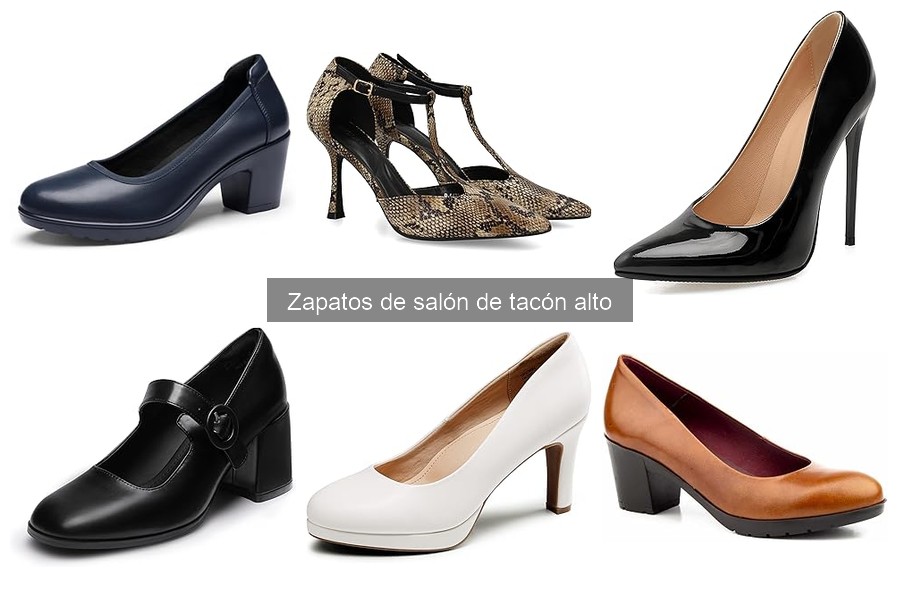 Problemas comunes y soluciones de zapatos de salón de tacón alto