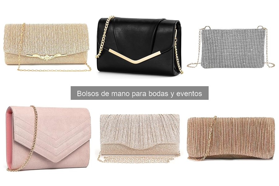 ¿Qué bolso de mano elegir para una boda? Guía 2023