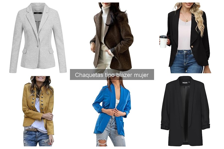 ¿Qué es una chaqueta tipo blazer para mujer? Guía completa