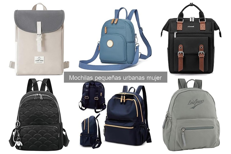 ¿Qué son las mochilas pequeñas urbanas para mujer?