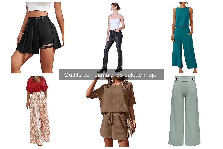¿Qué son los pantalones culotte y su creciente popularidad?