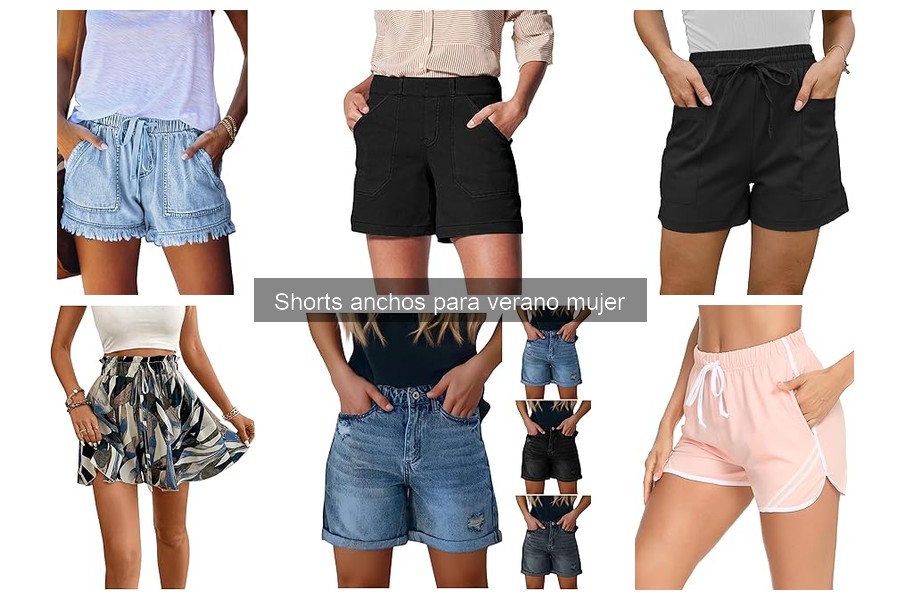 ¿Qué son los shorts anchos para mujer? Guía de estilo