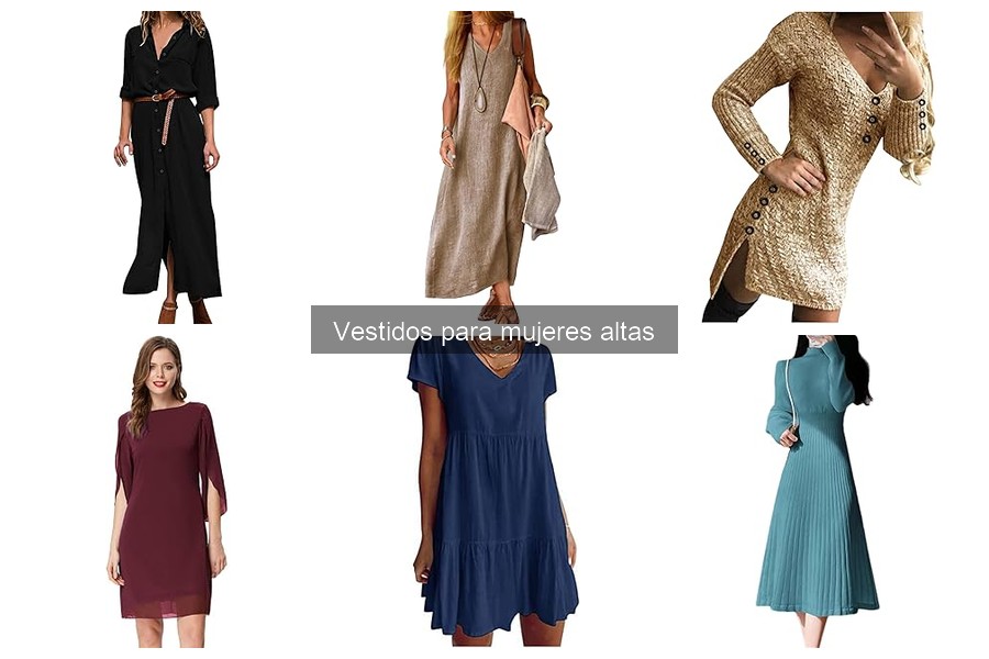 Reseñas de Vestidos para Mujeres Altas: Mejores Marcas