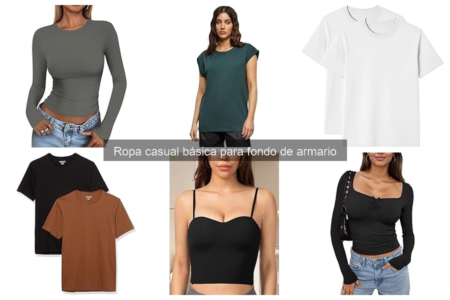 Ropa casual básica sostenible: opciones éticas y ecoamigables