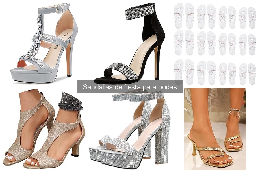 Sandalias de Fiesta para Bodas: Elegancia y Comodidad