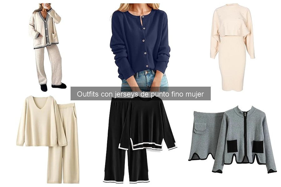 Soluciona problemas comunes de jerseys de punto fino mujer