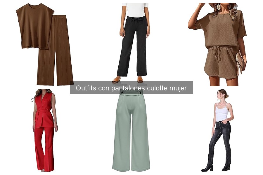 Soluciones a Problemas Comunes con Pantalones Culotte Mujer