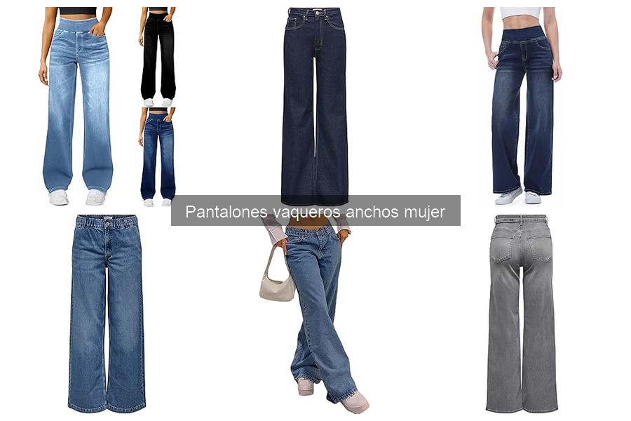 ¿Son cómodos los pantalones vaqueros anchos para mujer?