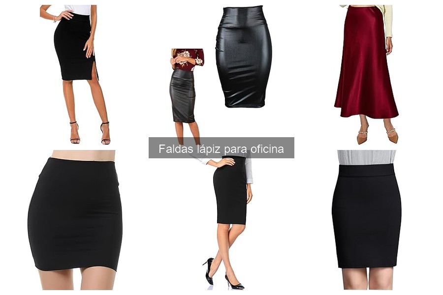 Tallas ideales para faldas lápiz: guía de ajuste