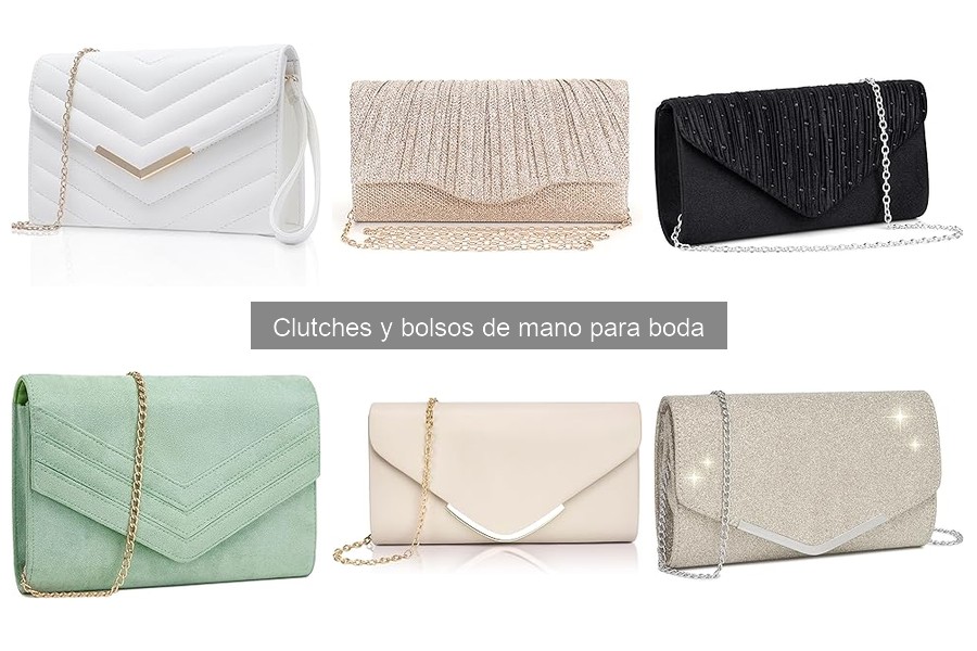 Tendencias 2023 en clutches y bolsos de mano para bodas