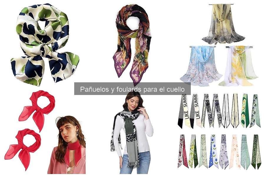 Tendencias 2023 en pañuelos y foulards para el cuello