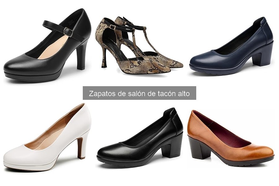 Tendencias 2023 en zapatos de salón de tacón alto