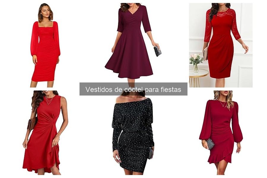 Tendencias actuales en vestidos de cóctel para fiestas